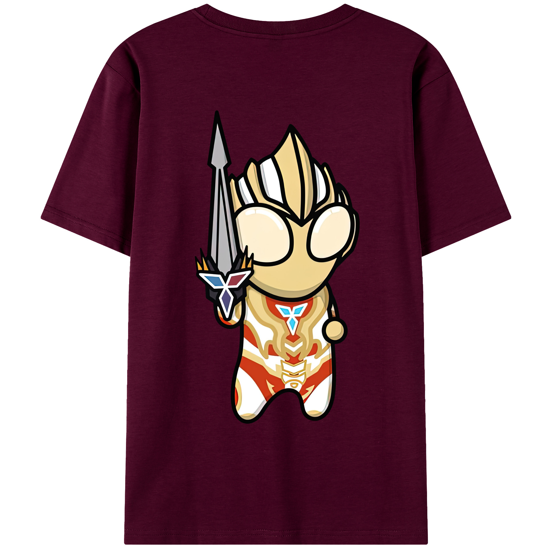 （画像用） ウルトラマン Ultraman レディース半袖Tシャツ(バックプリント)